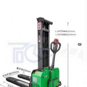 TIG啟思工業 1000KG 全自動隨車堆高機/攜帶式升降台車 全自動攜帶式堆高機/升降台車/托板車/拖板車/頂車架/